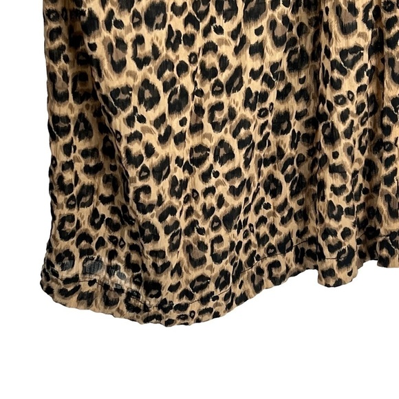 ODDY ANIMAL PRINT BALLOON SLEEVE MAXI ROMPER WITH TIE FOR A MORE FITTED LOOK - Picture 8 of 13